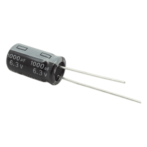 CAPAC.ELECTROL. 1000MF-6.3V
