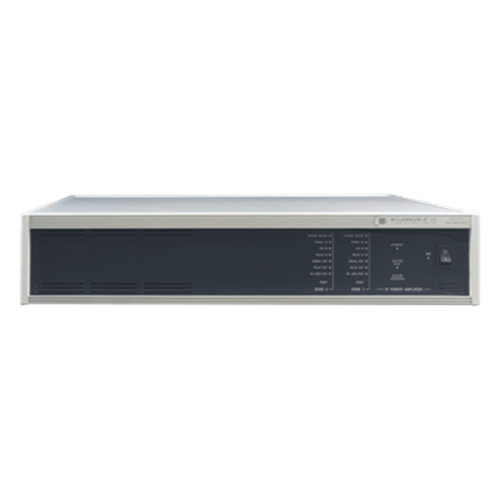 ETAPA DE POTENCIA DIGITAL 2x500W 100V MILLENNIUM IP CON CONECTIVIDAD IP LAN, SUPERVISON, CALIDAD DE SONIDO HQ PARA 2 ZONAS, EN FORMATO RACK 2U