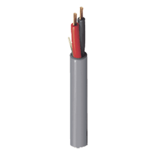 Bobina de 305 Metros (1000 Pies) de Cable / 2 x 16 AWG / Color Gris / Para Aplicaciones Multi Propósito, Seguridad, Control de Acceso, Audio.