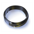 Jumper Coaxial con Cable Wilson-400 | Conector N Macho en los Extremos | 22.86 Metros (75 Pies) de Longitud.