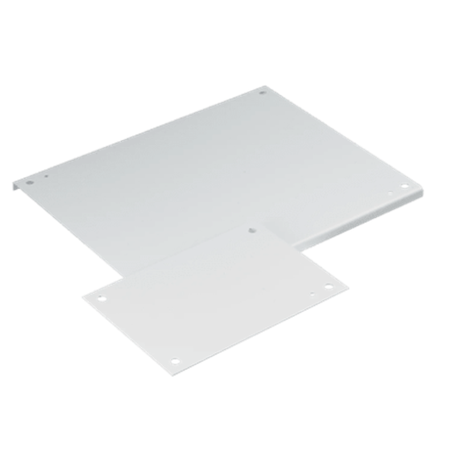 Platina / Placa de Montaje Blanca para Gabinete NEMA de 36 x 36 Pulgadas, Acero Pintado