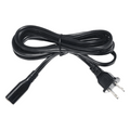 Cable de Alimentación Eléctrica para 120-240 Vca / 1.8 Metros (5.91 Pies) / 2 Líneas