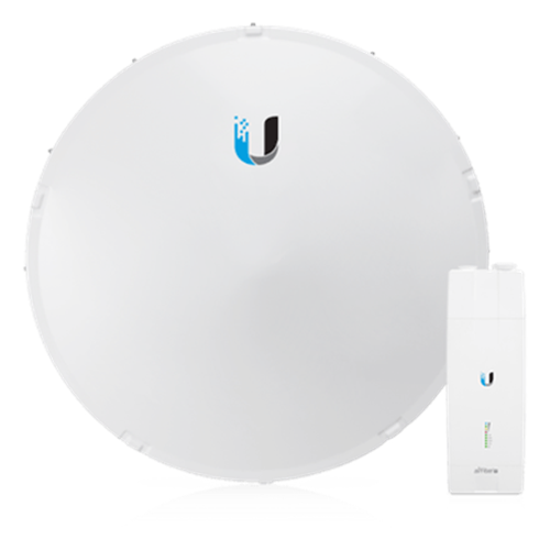 Radio de Backhaul de alta capacidad hasta 1.2 Gbps, banda licenciada 11 GHz (10.7-11.7 GHz), Incluye antena AF-11G35 y un duplexer banda alta AF-11-DUP-H