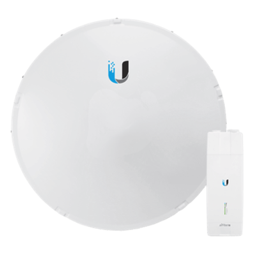 Ubiquiti airFiber 11 Complete LB - Radio de Backhaul 1.2 Gbps, Banda Licenciada 11 GHz, Antena 35 dBi