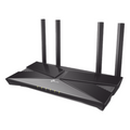 Router WiFi 6 doble banda AX 1800 Mbps / MU-MIMO y OFDMA / 1 Puerto WAN 10/100/1000 Mbps / 4 Puertos LAN 10/100/1000 Mbps / 4 Potentes Antenas / Compatible con EasyMESH