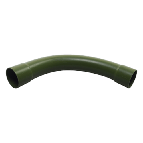 Curva/Codo de 90 PVC Conduit pesado de 1" (25 mm).
