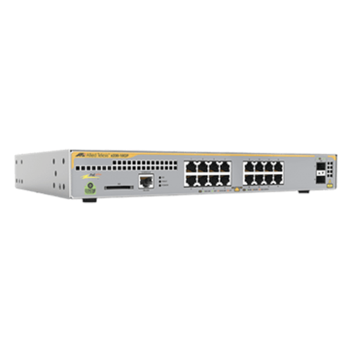 Switch PoE+ Administrable Capa 3, 16 Puertos 10/100/1000 Mbps + 2 SFP Gigabit, 247 W