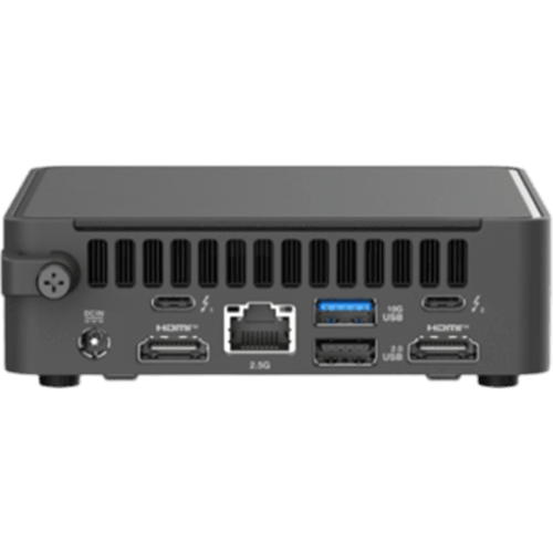 Mini PC ASUS NUC 15 Pro / Intel Core 7 240H / Incluye Memoria Ram SSD y Sistema Operativo / Wi-Fi 7 / Bluetooth 5.4 / 2.5GbE / 4x Pantallas 4K / Thunderbolt 4