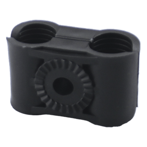 Paquete de 10 Sujetadores Plasticos Para Cable Coaxial de 1/2"