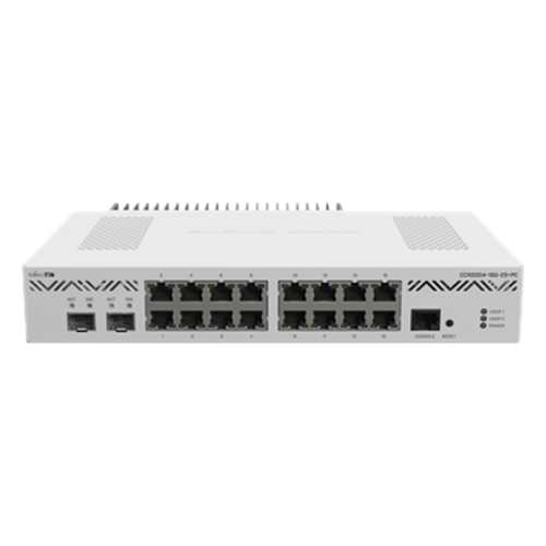 Cloud Core Router 2004-16G-2S+PC, con enfriamiento pasivo