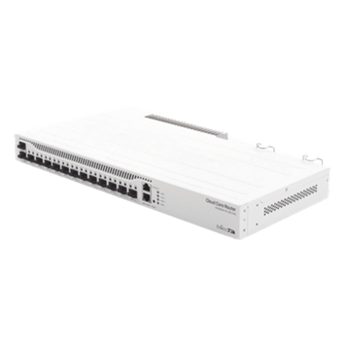 (CCR2004-1G-12S+2XS) Cloud Core Router 12 puertos 10G SFP+, 2 25G SFP28, Fuente Redundante