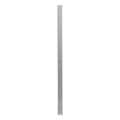 Ducto cuadrado embisagrado 6.5 x 6.5 cm, fabricado en lámina de acero al carbón, hasta 67 cables Cat6, incluye cople con tornillería y 1 knock out por lado