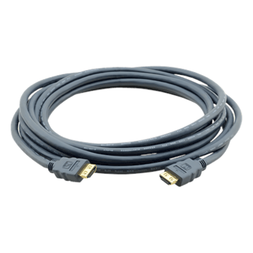 Cable HDMI Premium| Longitud .90 m | Alta Velocidad 18 Gbps | 4K@60Hz (4:4:4) | Conectores Dorados 24K | K-Lock Resistentes | Triple Blindaje | Certificado Premium