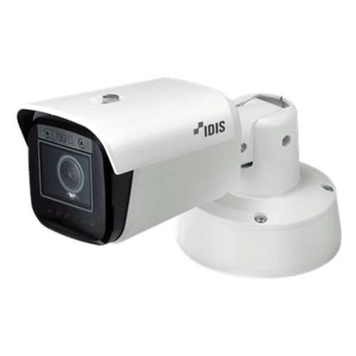 Cámara IP Turret Edge AI Plus 8MP (4K) / Sensor CMOS 1/1.8" / Lente Vari-focal Motorizado 4.3-9.8 mm / IR 60 m (196.9 ft) / IK10 IP67 / NDAA Compliant / Analítica IDLA Pro / WDR 120 dB / PoE+12V DC