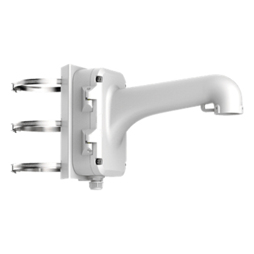 Montaje de Poste para Domos Hikvision / Color Blanco / Uso en Exterior