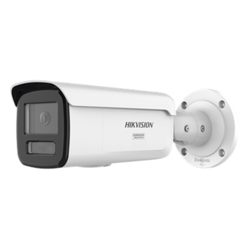 [Dual Light + ColorVu 3.0 + HikAI] Bala IP 6 Megapixel / Lente 4 mm / 60 mts IR + Luz Blanca / Exterior IP67 / Estrobo Luz Blanca / WDR 130 dB / ACUSENSE 3.0 / Metal / NEMA 4X / ACUSEEK