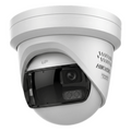 [PROTECCIÓN ACTIVA] Turret IP Panorámica 16 Megapixel / 180° / Imagen a Color 24/7 / PoE / WDR 130° / IP67 / ACUSENSE / Protección Activa (Luz Estroboscópica y Alarma Audible) / MicroSD