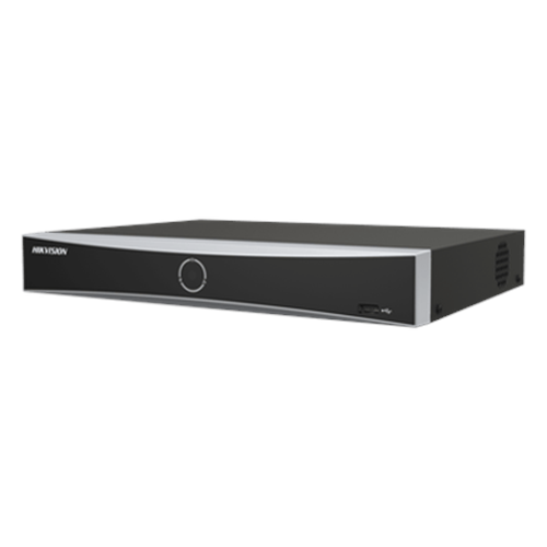 [Acusearch] NVR 12 Megapíxel (4K) / 4 canales IP / 4 Puertos PoE+ / Reconocimiento Facial / AcuSense (Evita Falsas Alarmas) / 1 Bahías de Disco Duro / HDMI en 4K / 300 Metros PoE Modo Extendido