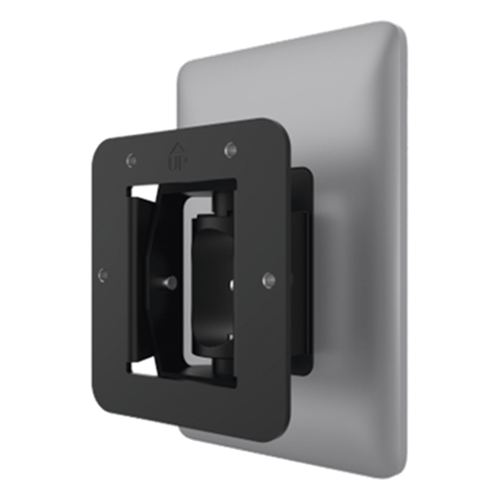 Bracket con Ángulo Ajustable de 45° para Biometricos Faciales Min Moe / Compatible con DS-K1T (Revisar Modelos Compatibles)