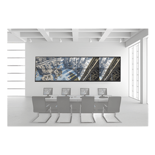 Kit Videowall 4x2 / Incluye 8 Pantallas de 55" / Decoder / Base de Pared