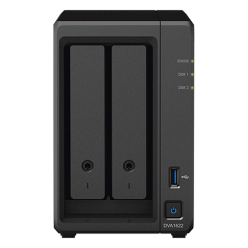 Deep Learning serie NVR de 2 Bahías / Servicio Nube Gratis (P2P)