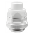 Conector (Racor) de tubería flexible a caja, PVC Auto-Extinguible de 50 mm, IP55