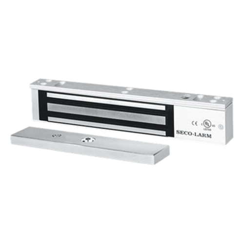 Chapa Magnética 600 lbs con LED / Sensor de Estado de Unión / Sin Magnetismo Residual / Uso Interior.