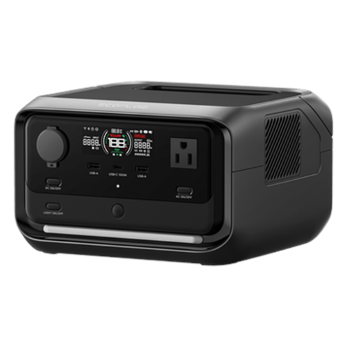 EcoFlow RIVER 3 Plus | Estación de Energía Portátil 286Wh LFP | 600W AC (X-Boost 1200W) | USB-C 100W | Carga Solar 220W Max. | WiFi & Bluetooth