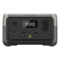 EcoFlow River 2 | Estación de Energía Portátil 256Wh Litio LFP / 2 AC 300 W (Max. 600W) / 1 USB-C 60W / 2 USB -A 12W / Cargador de Coche 8A a 12 o 24V / Conectividad WiFi y Bluetooth (App) / Carga Solar 110W Max.