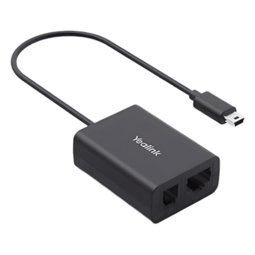 Adaptador EHS Para Diademas Inalámbricas DECT de Yealink Compatible con diversas marcas de Telefonos IP