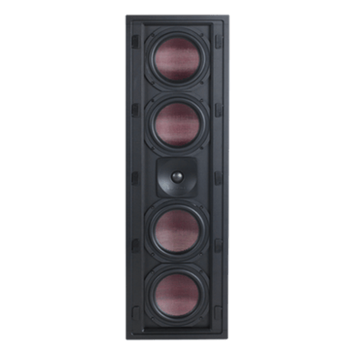 BOCINA DE PARED | 4 WOOFERS DE FIBRA DE CARBONO 6.5'' | TWEETER DE TITANIO 1'' | 250W