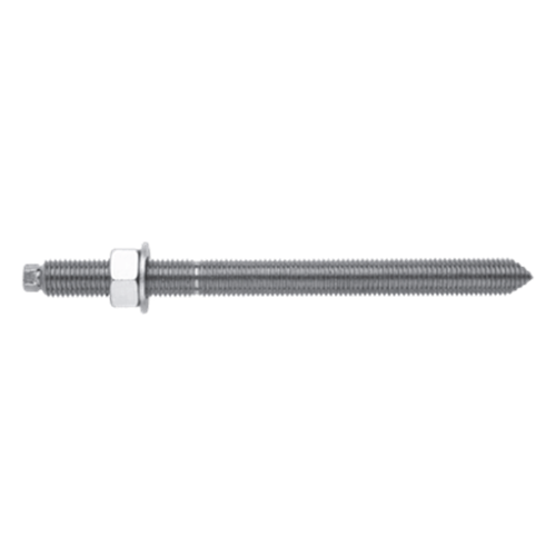 Esparrago químico galvanizado 12 x 160 mm.