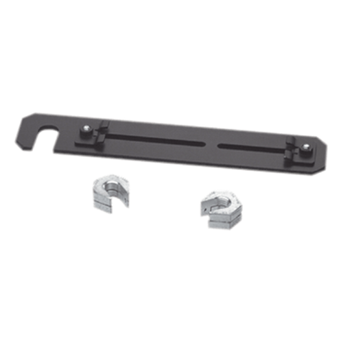 Soporte de Montaje a Techo, para Canaletas FiberRunner 4X4 o 6x4, Uso con Varilla Roscada de 5/8", Color Negro