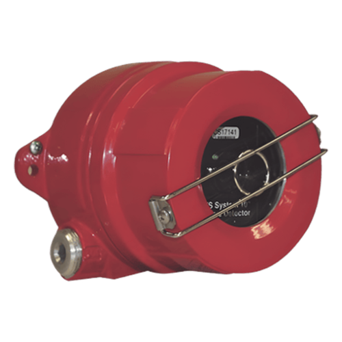 Detector unificado de flama multiespectral para cabinas de pintura en polvo electrostática, configurado de fábrica a 30 pies (9.1 m) de sensibilidad