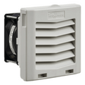 Ventilador Con Filtro de Montaje Lateral HF04, Con Flujo de Aire de 21 CFM, 115 Vca, Color Gris Claro