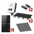 Kit Solar Interconexion / 8kW 220Vca / Inversor AFORE / Montaje Incluido