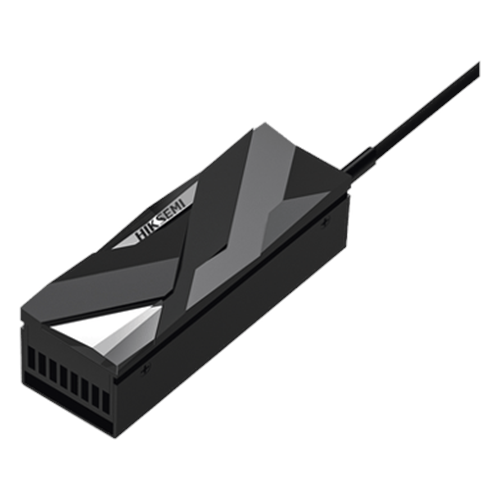 Disipador de Calor Activo para SSD M.2 2280 / Aleación de Aluminio / Ventilador PWM / Reducción ≤30°C / 4 Pines / 73 x 22 x 9 mm
