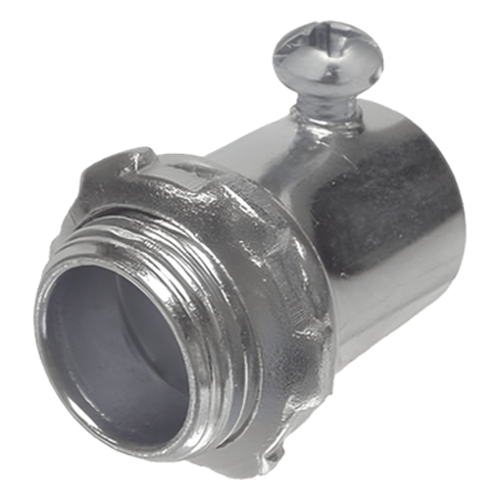 Conector de 1 1/4" (32 mm) para Pared Delgada con Tornillo.