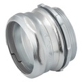 Conector de Compresión de Acero Galvanizado para Pared Delgada de 2".