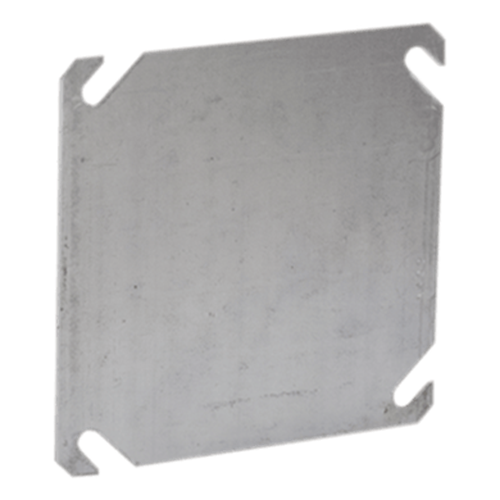 Tapa Cuadrada Ciega de 4".