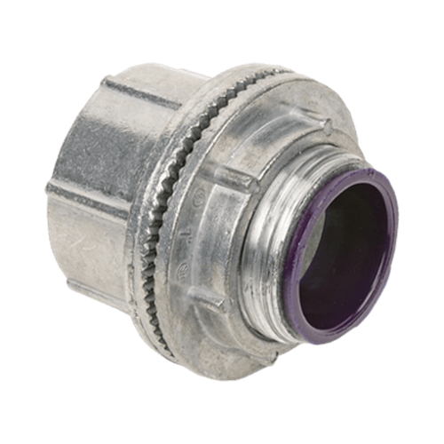 Conector Meyers de Aluminio de 1 1/4" disponible para Áreas Peligrosas Clase 1 División 2 de acuerdo con NEC 501.10.