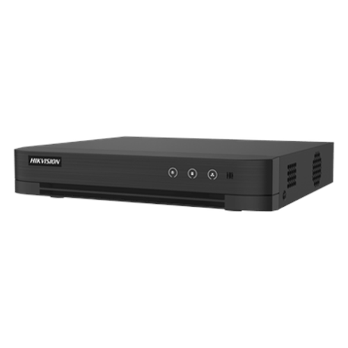 DVR 16 Canales TURBOHD + 8 Canales IP / 5 Megapixel Lite - 3K Lite / Audio de Dos Vías por Coaxitron / ACUSENSE (Evita falsas alarmas) / 1 Bahía de Disco Duro / Salida de Video en Full HD