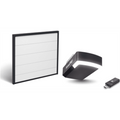 Kit Puerta de Garage 16x9 Pies (4.88 x 2.74 m) / Motor DC 1/2 HP / Insulada / Activación WiFi / Hasta 50 Controles / Lámina Calibre 26