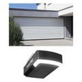 KIT COMPLETO Puerta D/ Garage 10x7 Pies / Lisa Linea Central / Color blanco / Insulada / Incluye Motor FS1000APPRT / 1/2HP / Fuerte/Silencioso/Luz LED/Motor DC .