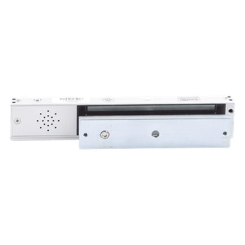 Chapa magnética 600Lb con Buzzer de alarma de puerta mantenida abierta / LED indicador de estado / Sensor de estado de placa/ Libre de Magnetismo Residual