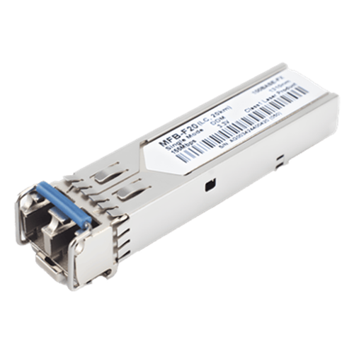 Transceptor mini-Gbic SFP 100Mbps LC 1310nm para fibra Mono Modo 20 Km