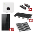 Kit Solar Interconexion / 8kW 220Vca / Inversor GROWATT / Montaje Incluido