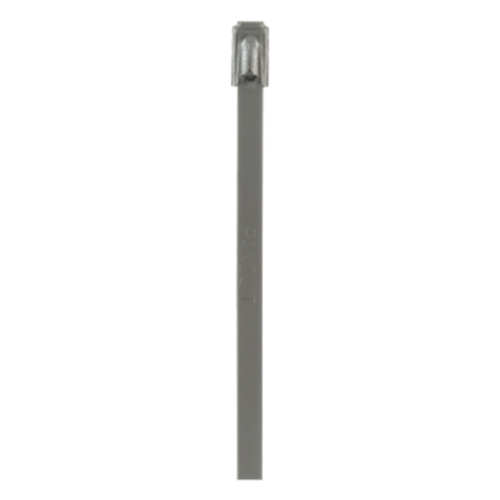 Cincho PanSteel de Acero Inoxidable Tipo 304, 201mm largo x 4.6mm ancho, Color Metálico, Paquete de 100pz