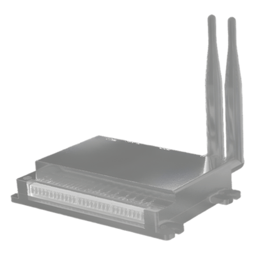 Controlador de entradas/salidas para robots móviles autónomos / 8 entradas y 8 salidas digitales / red cableada 100 Mb/s y Wi-Fi / puerto RS-485