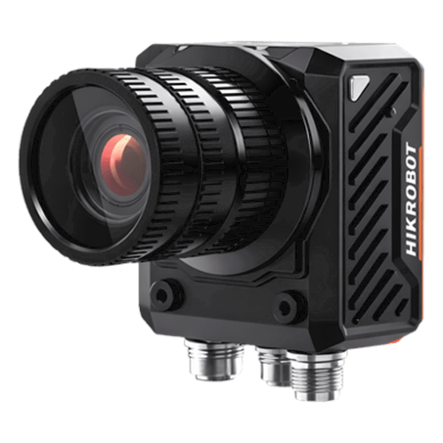 Cámara inteligente industrial monocromática de 25 MP con IA deep learning y plataforma Vision Master, IP67, C-mount, Gigabit Ethernet